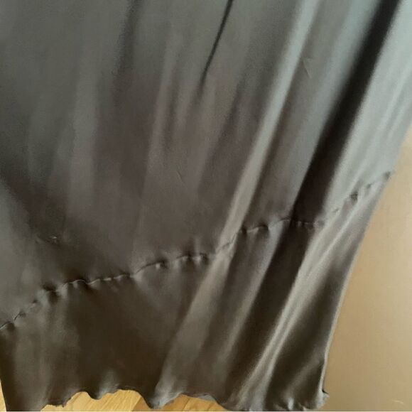 nili lotan women's  maxi cami dress gunmetal XS SOLD OUT - Picture 4 of 8